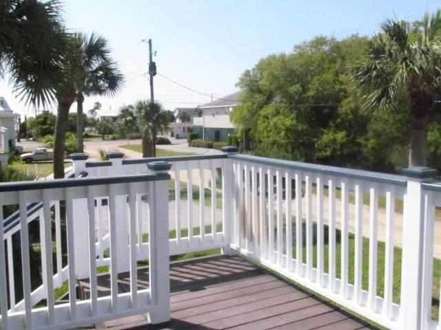Sundeck view to beach access