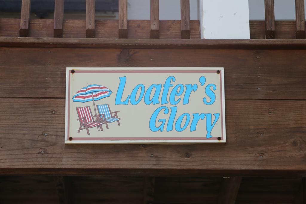 Welcome Sign to &quot;Loafers Glory&quot;